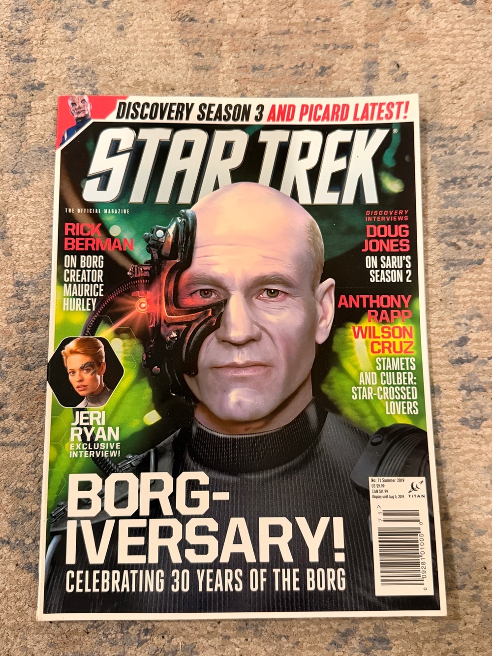 Star Trek borg magazine final price